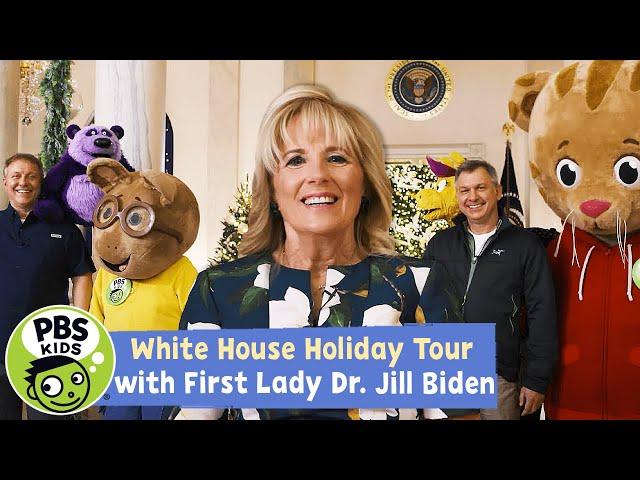 A Special Holiday Tour of the White House with First Lady Jill Biden | PBS KIDS