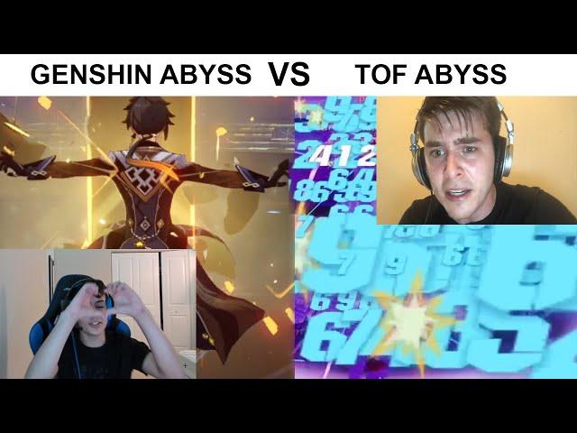 GENSHIN ABYSS VS TOF ABYSS