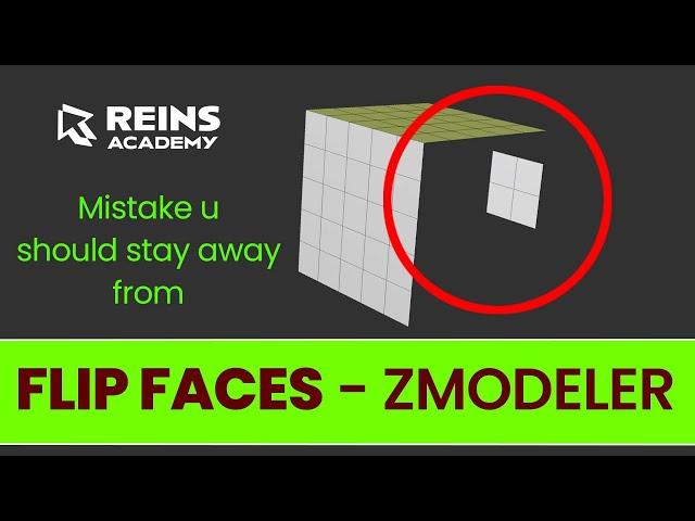 FLIP FACES - Polygon Action - ZModeler - ZBrush Tutorial