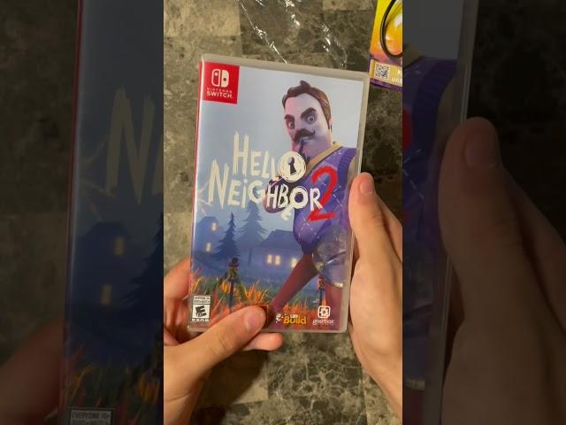 Hello Neighbor 2 (Switch Game Unboxing).   #helloneighbor #gameunboxing #unboxing