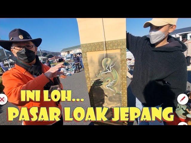 pasar loak jepang pusatnya barang kuno antik dan unik