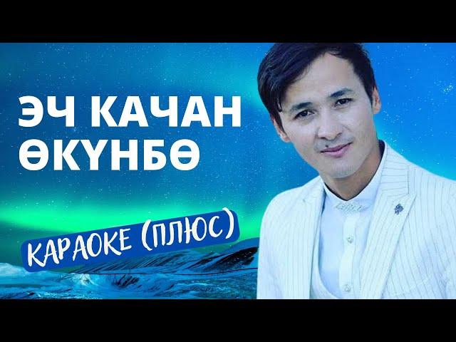 БАКЫТ СЕЙТАЛИЕВ - Эч качан өкүнбө - караоке тексти менен