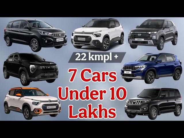 Top 7 Cars in 10 Lakhs on Road india 2025 | Best suv Car under 10 lakhs in 2025