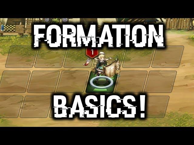 Setting Up A Formation - The Basics! | Brown Dust