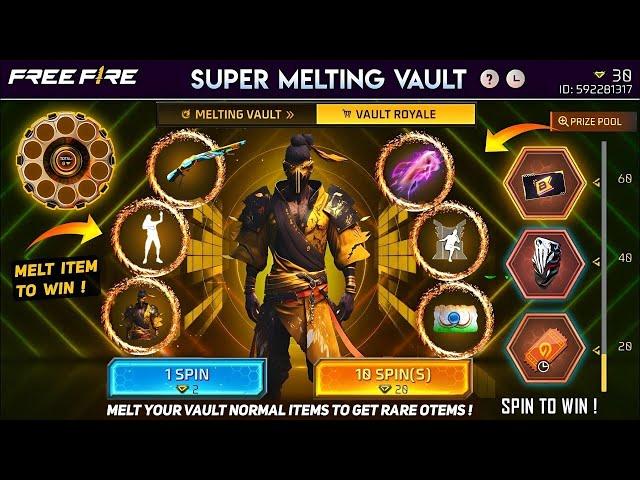 super melting vault event free fire