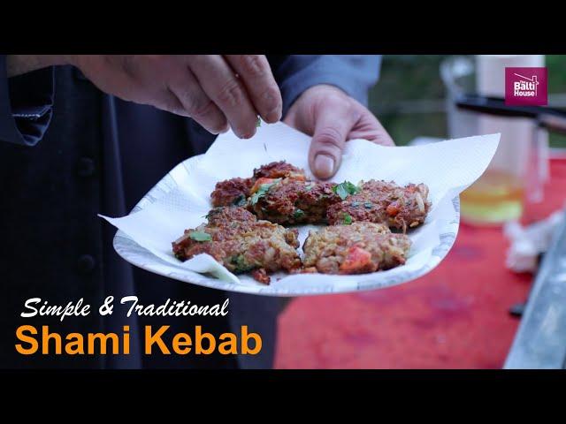 How to Make Shami Kebab | Simple and Traditional | Cooking in Pakistan With Chef Hussain