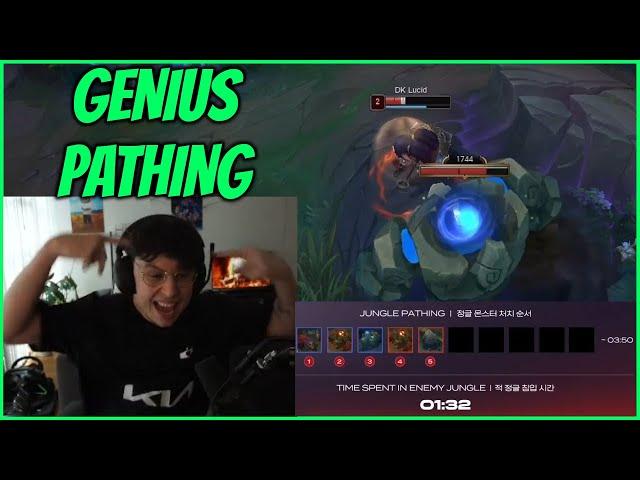 DK Lucid's Genius Jungle Pathing Runs Rings Round KT Pyosik