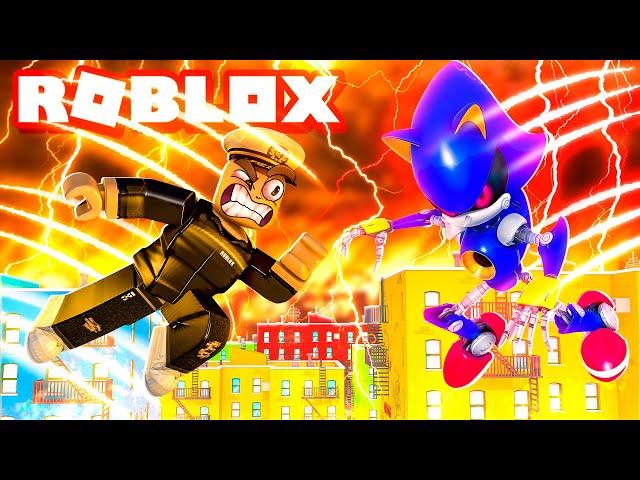 FIGHTING METAL SONIC IN ROBLOX