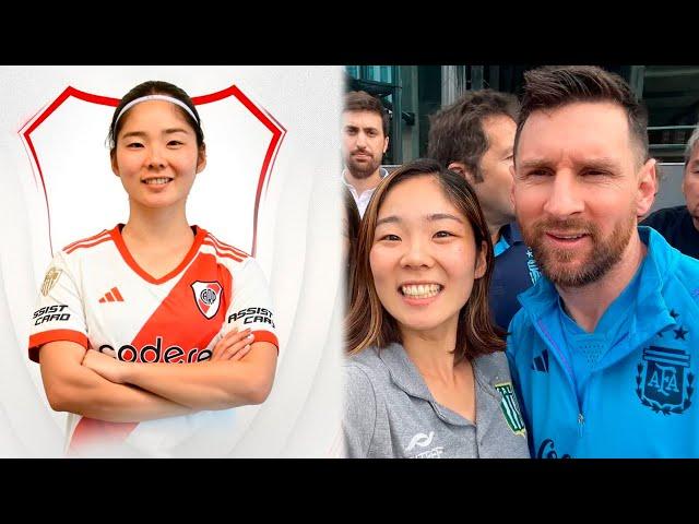 Ichika Egashira, la japonesa que juega al fútbol por Messi y es sensación en River