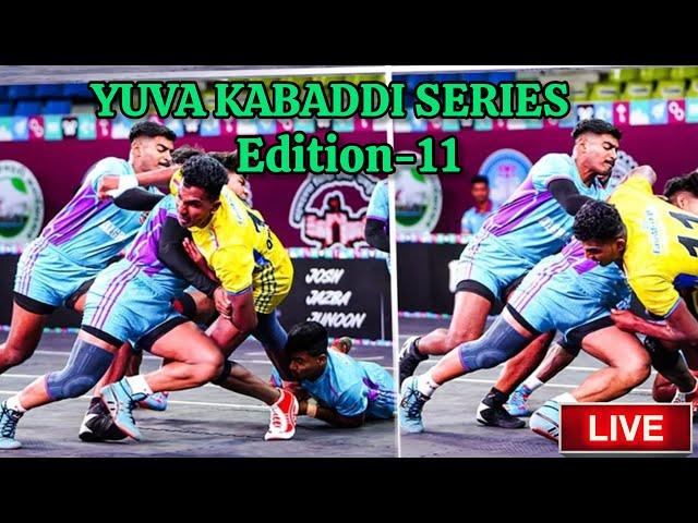 LIVE:HIMALAYAN TAHRS vs INDORE INVINCIBLE | YUVA KABADDI SERIES EDITION-11 | YKS SEASON-11 LIVE