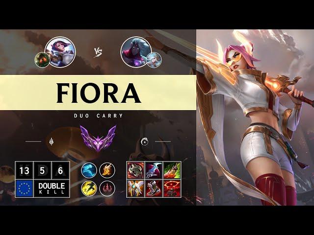 Fiora ADC vs Varus - EUW Master Patch 14.13