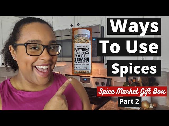 FIVE of the BEST WAYS to USE SPICES: TRADER JOE'S Everything But the Sesame Seasoning Blend