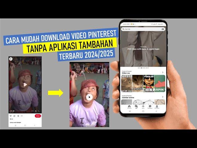 Tutorial Mudah dan Simpel Download Video Dari Pinterest Tanpa Aplikasi Tambahan Terbaru 2024/2025