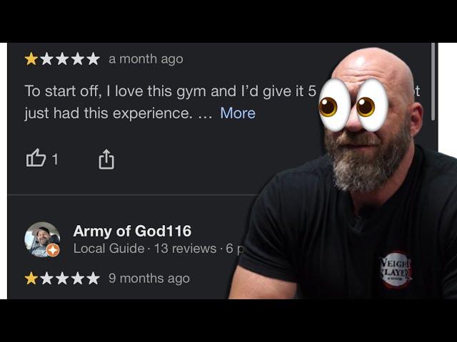 Gym Owner Reacts to BAD Google Reviews