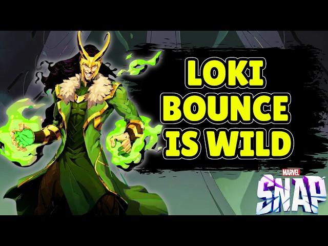 New Loki Is AMAZING In This Non Arishem Deck - Bounce Deck Marvel Snap