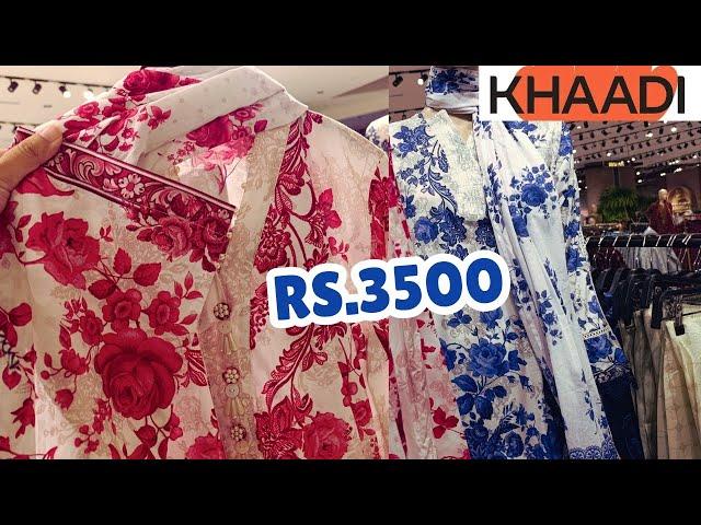 ️ Khaadi Latest Summer Collection in Rs.3500 ️ khaadi New Collection 2024