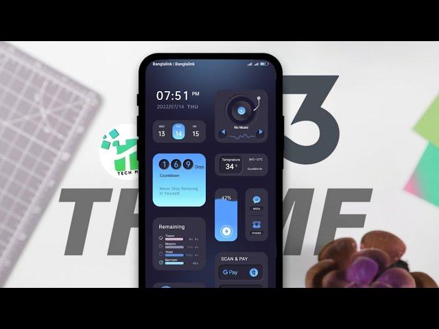 Top 3 Miui 13 Themes For Any Xiaomi Device | New System UI & Lockscreen