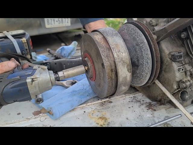 Club car kawasaki fe290 tear down