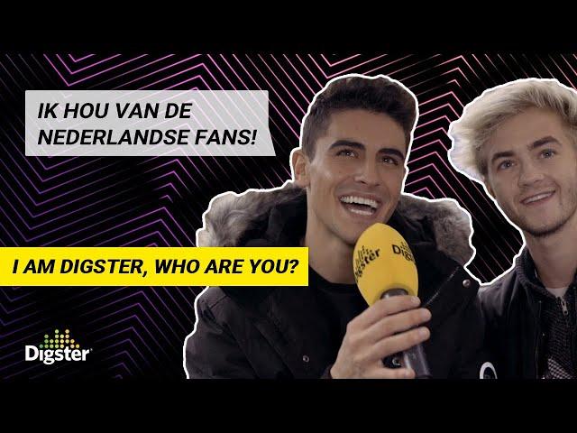 JACK & JACK: "IK HOU VAN DE NEDERLANDSE FANS!" | I am Digster, who are you?