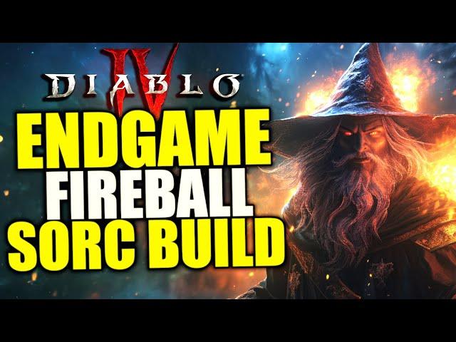 Diablo 4 BEST Fire Sorcerer Build For Season 5 - Fireball Sorcerer Build