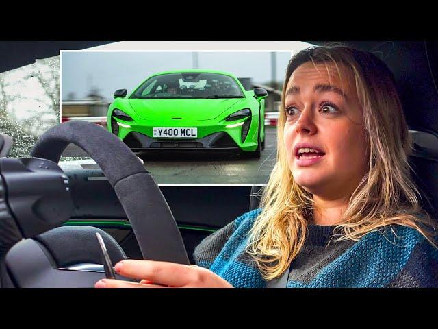 Izzy Hammond Drives A Supercar For The First Time!