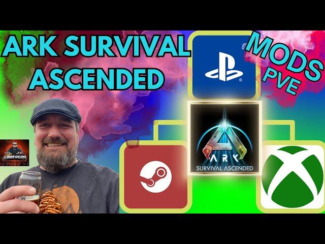 Modded ARK Survival Acsended Full Crossplay PVE Community Server Gameplay!