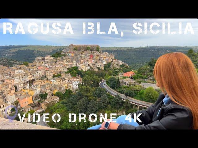 Ragusa Ibla, my favorite city in Sicily | Video Drone 4k | 2024 | Giardino Ibleo | Italy 