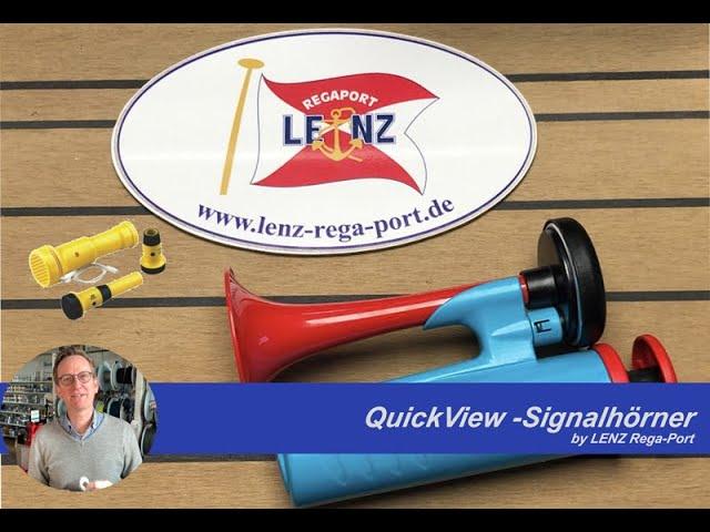 Signalhoerner Quickview - LENZ Rega-Port