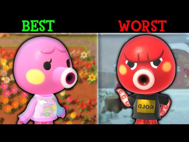 BEST & WORST Villager of EVERY SPECIES TYPE - Animal Crossing New Horizons