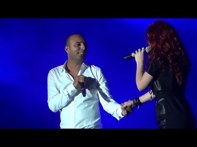 ARASH feat EMELIE "Broken Angel" Live @ Media City Amphitheatre Dubai Jan 21 2012