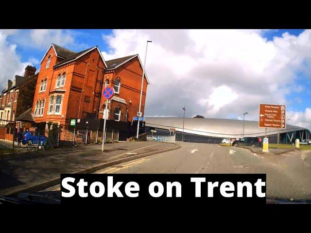 Driving in Stoke on Trent - City Centre