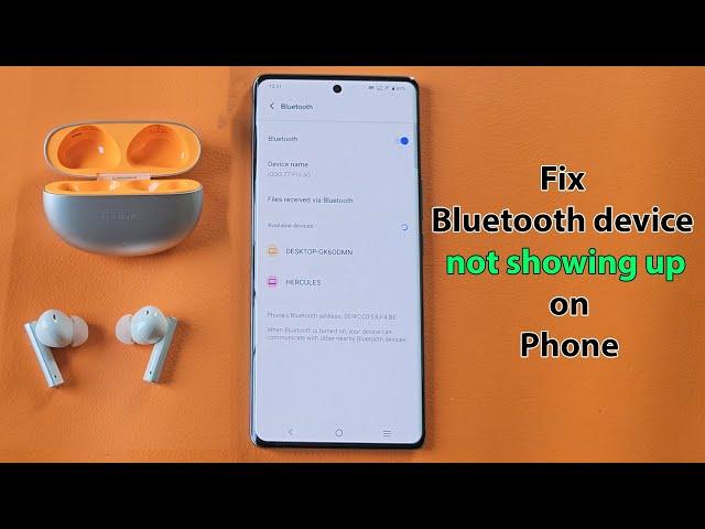 realme buds air 6 pro not connecting to android phone