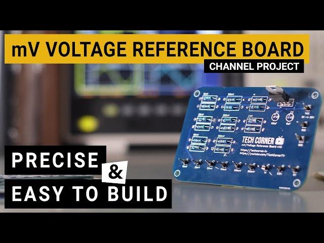 mV Voltage Reference Board ⭐Awesome for low voltage testing!