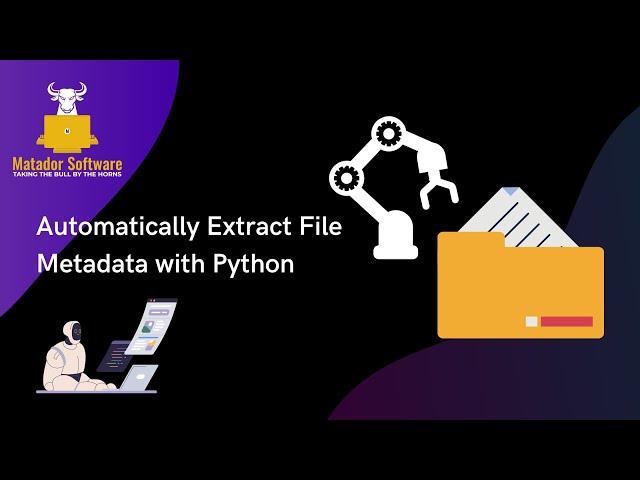 Python Automation Tutorial | How to Extract File Metadata with Python #code #automation