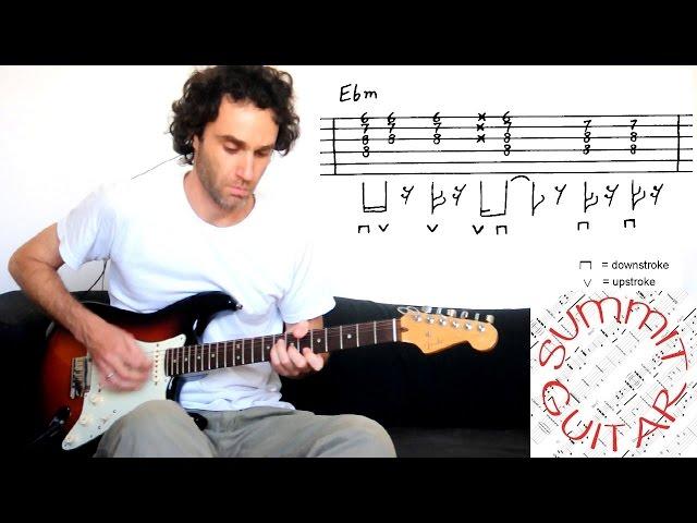 Fela Kuti - Yellow Fever - Afrobeat guitar lesson / tutorial / cover with tablature