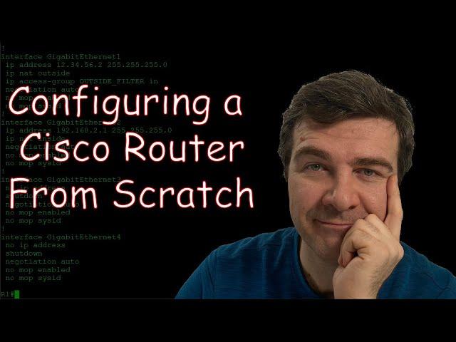 How to configure cisco router for the first time (CCNA Level) | 2024