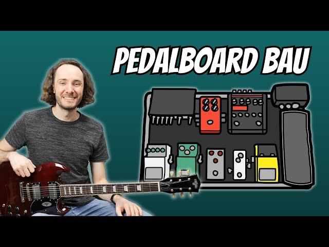 So baust du ein Pedalboard für die E-Gitarre!