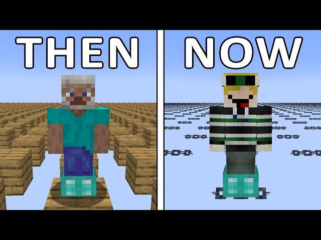 Minecraft but I discover the HISTORY of PARKOUR CIVILIZATION