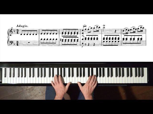 Marcello/Bach “Adagio” Paul Barton, FEURICH 218 piano