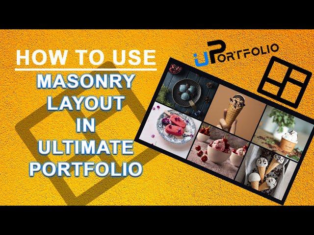 How To Use Masonry Layout in Ultimate Portfolio | Masonry Layout in WordPress Plugin