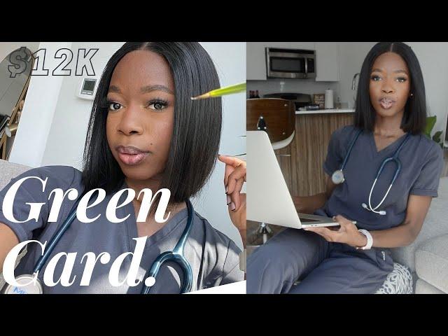 Getting My Green Card Through Nursing- $12,000 Later | TheBejewelledBud