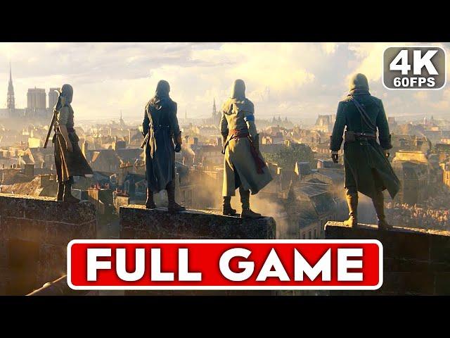 ASSASSIN'S CREED UNITY Gameplay Walkthrough Part 1 FULL GAME [4K 60FPS PC ULTRA] -  No Commentary