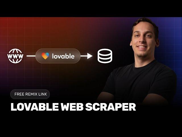 Web Scraping App Built in Lovable: Firecrawl and Open AI API Integrations