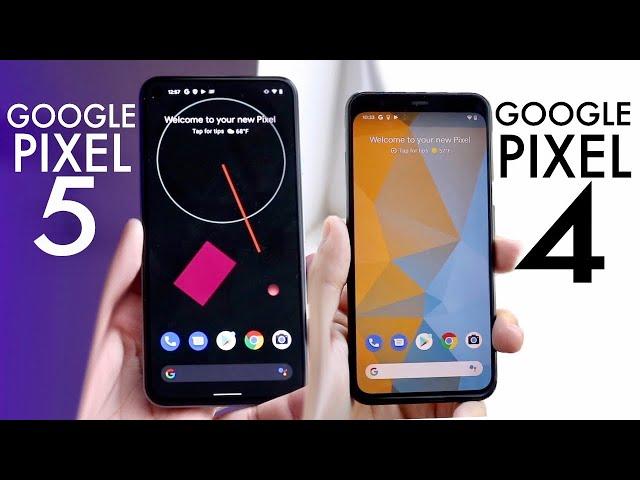 Google Pixel 5 Vs Google Pixel 4! (Comparison) (Review)