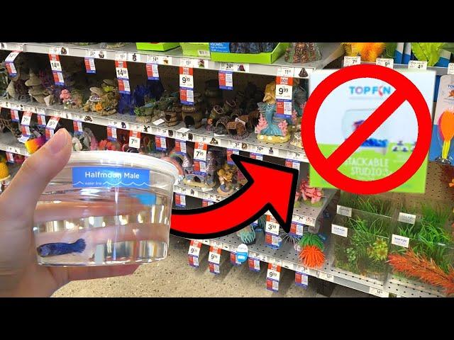 What Items NOT TO BUY For BETTA FISH TANK!