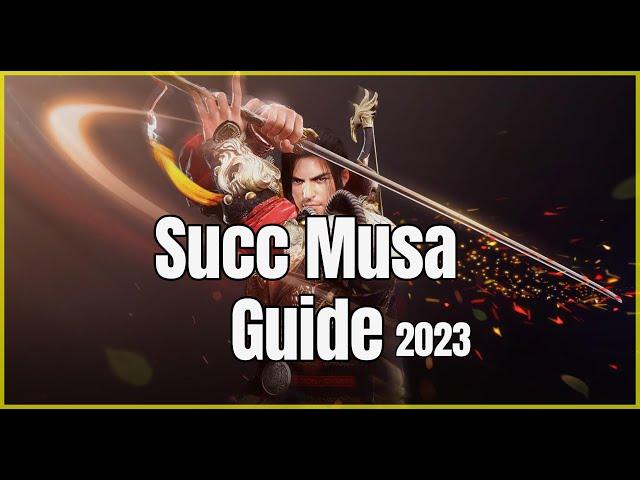 Black Desert Online - (Succ Musa Guide) & Mechanics 2023
