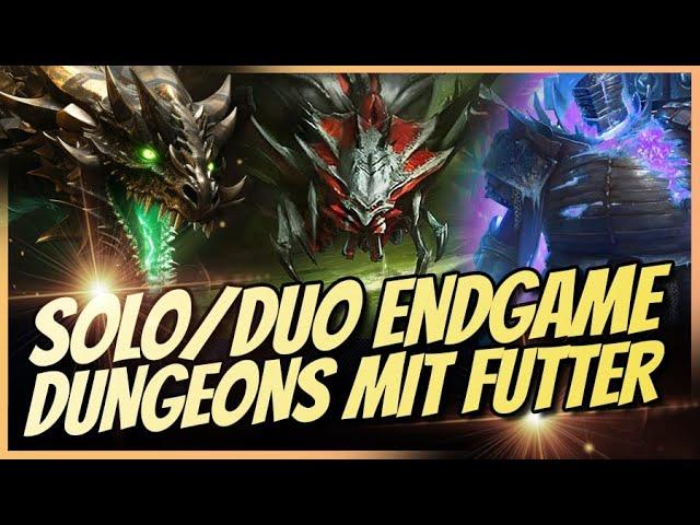 Raid: Shadow Legends | Solo/Duo Dungeons - Endgame Content - Dungeons mit Futter farmen