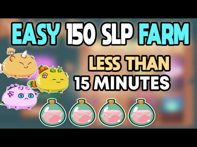 Fastest slp farming guide RUIN 20 - axie infinity