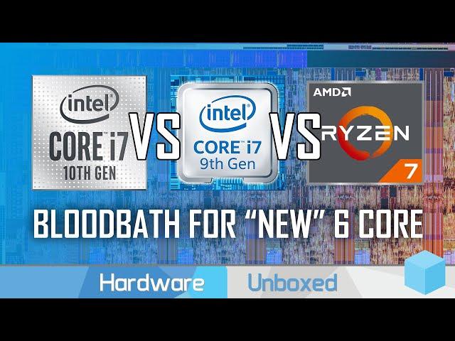 Intel Core i7-10750H vs i7-9750H vs Ryzen 4000, What's Old is New Again