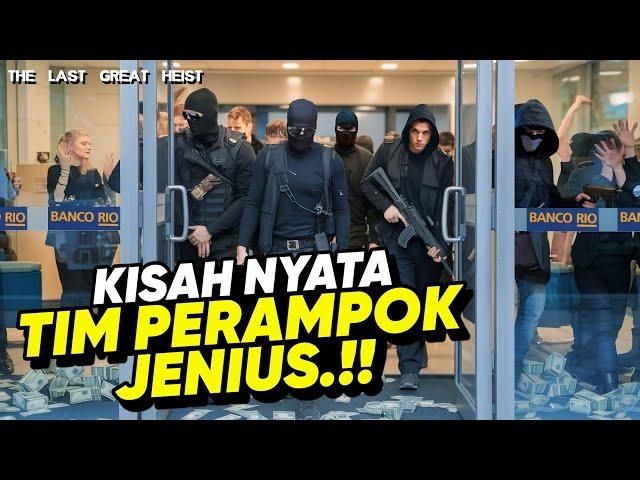 KISAH NYATA !! AKSI PERAMPOKAN JENIUS PARA PERAMPOK HANDAL • ALUR CERITA FILM